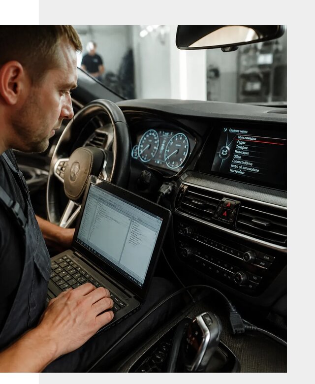 Русификация приборной панели BMW для авто в Ярославле от компании