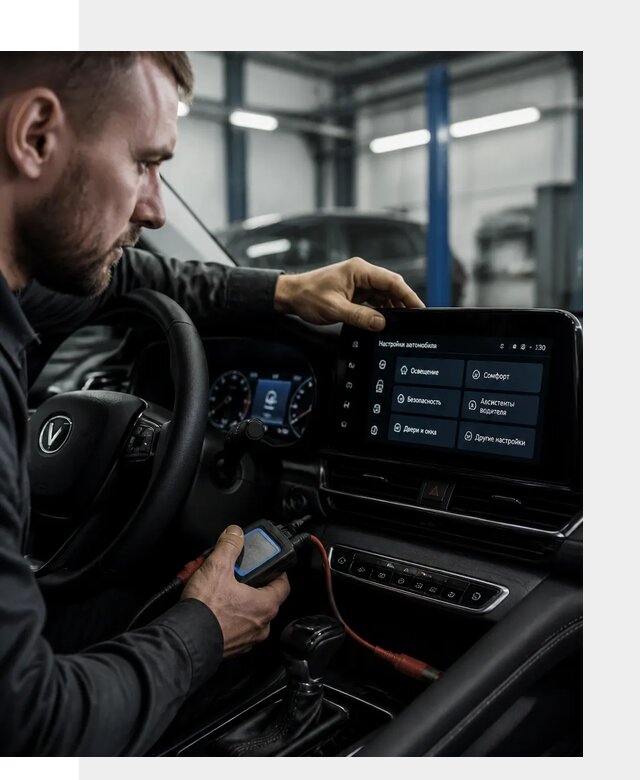 Русификация Changan CS55 и мультимедиа под ключ в Ярославле
