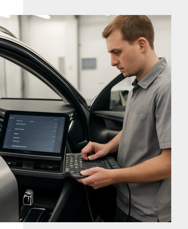 Русификация мультимедиа автомобилей Lynk Co в Ярославле
