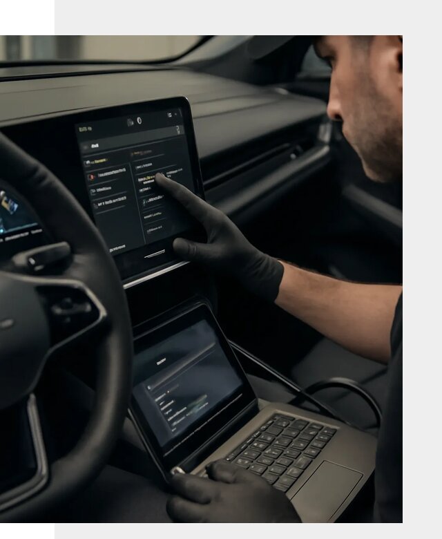 Русификация приборной панели Rising автомобиля в Ярославле