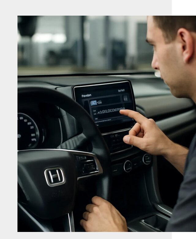 Русификация панели приборов Honda в Ярославле по цене 5134 ФастМобиль-Рсл