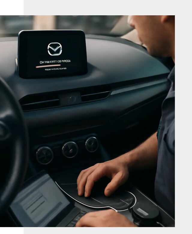 Установка приложений Mazda на мультимедийную систему в Ярославле